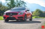 Mercedes-AMG A45 4Matic on Vossen Wheels (CV7) 2016 года